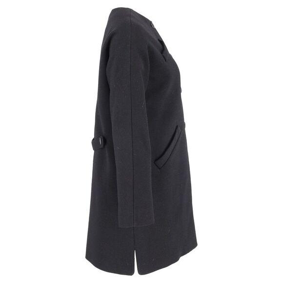 Balenciaga 60s Archive Coat in Black Virgin Wool - Picture 2 of 3